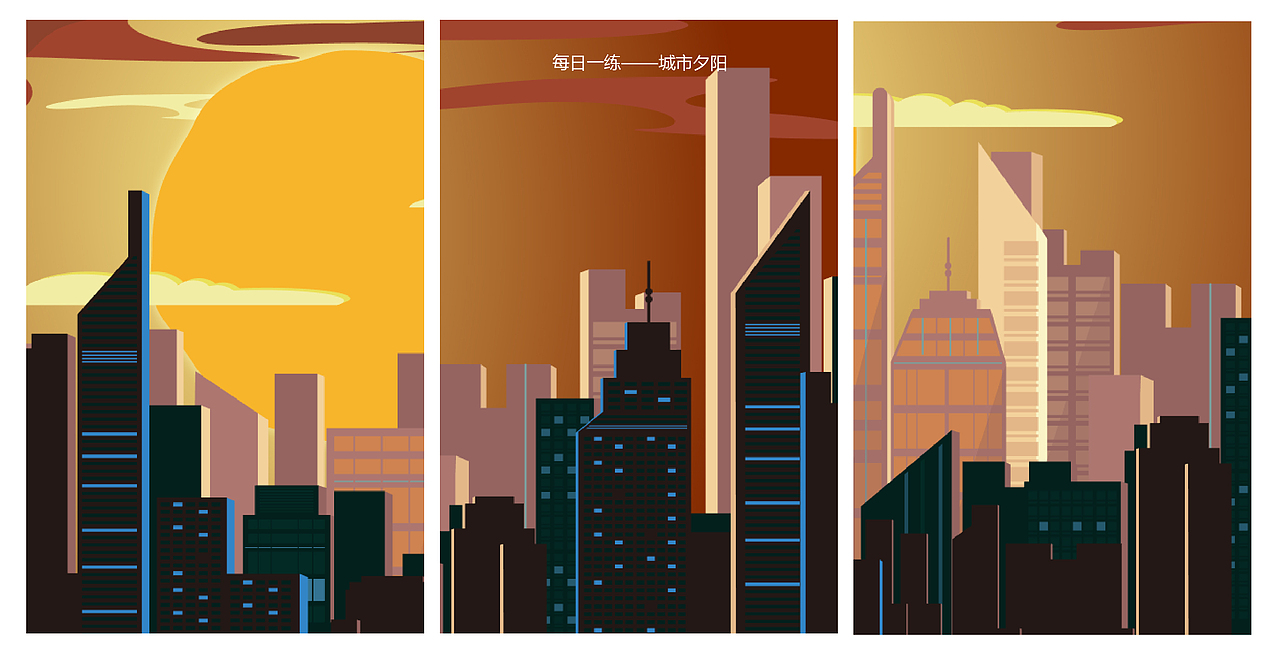 AI插画—城市（图ZMTEyMzA2OTgw） - 商业插画 - 站酷设计师银尘原创素材 - 站酷ZCOOL