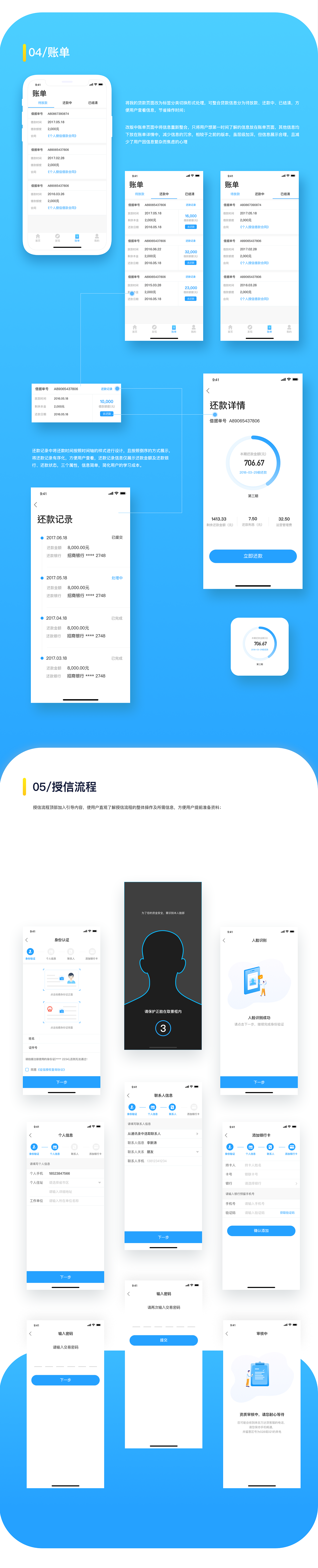 万达贷 Redesign（图ZMTYzMzY2MDc2） - APP界面 - 站酷设计师君有一句原创素材 - 站酷ZCOOL