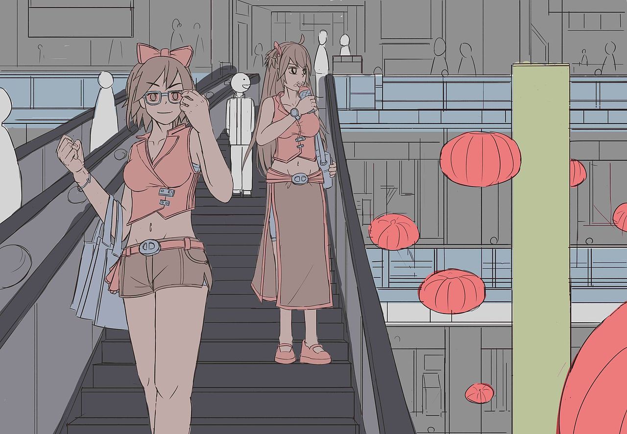 日常（图ZMTk2NDYxMzAw） - IP形象 - 站酷设计师白猫夜鹰原创素材 - 站酷ZCOOL