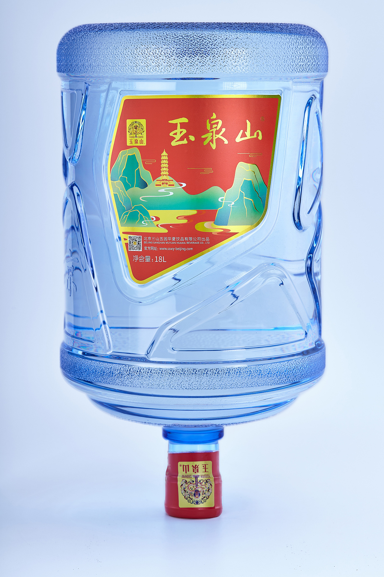 玉泉山桶装矿泉水平面形象片拍摄案例教程|摄影|产品摄影|服装摄影