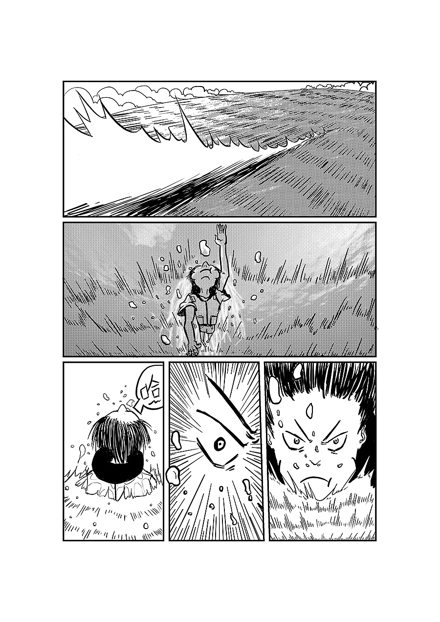 短篇漫画《面具岛》
