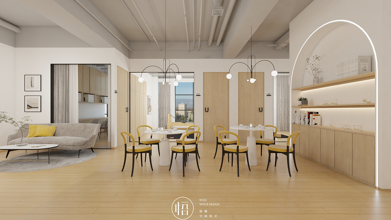 悟幾空間設計 | U+瑜伽（图ZMjQwMzE0MjY0） - 家装设计 - 站酷设计师悟几設計原创素材 - 站酷ZCOOL