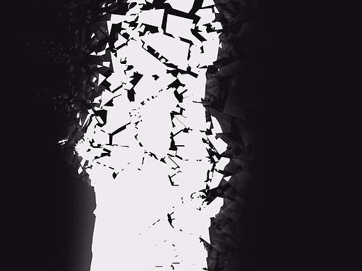 人物破碎消散效果