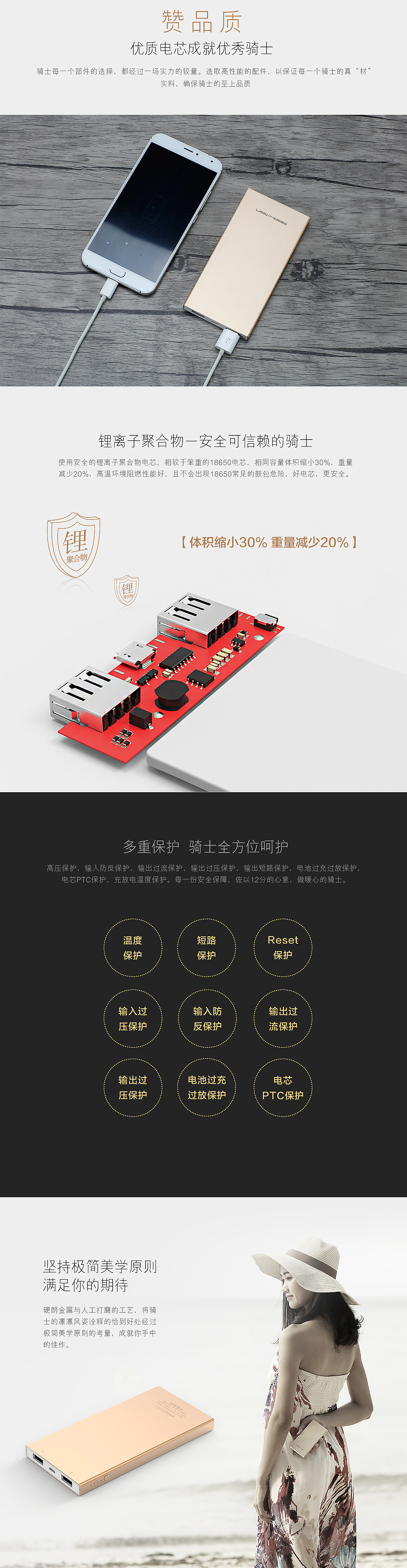 贝赫曼 骑士 移动电源 充电宝 销售页面 详情页 海报（图ZNTIwODI0NzI=） - 电商 - 站酷设计师烟花易冷cc原创素材 - 站酷ZCOOL