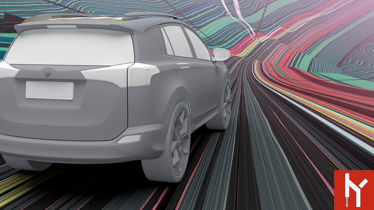 丰田RAV4 海耀(HY)学员作品 数模分享 !