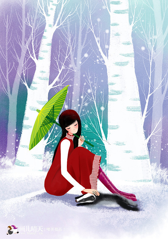 画儿晴天插画作品《悠悠花巫》（图ZNjQ0MTQwMA==） - 创作习作 - 站酷设计师画儿晴天原创素材 - 站酷ZCOOL