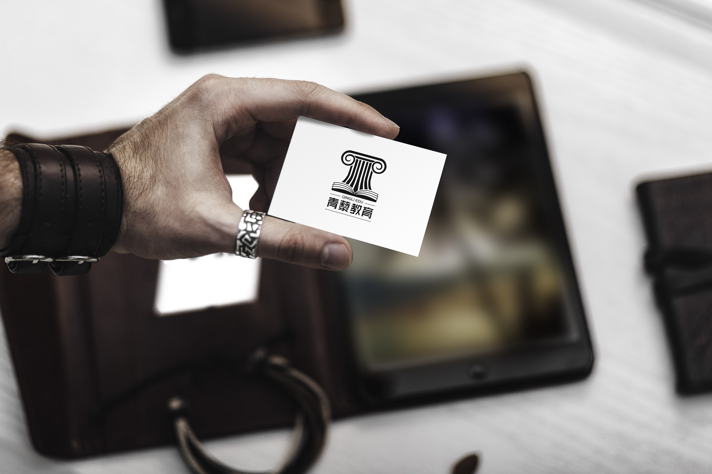 一个标【郭设计】【尔闻墨间】