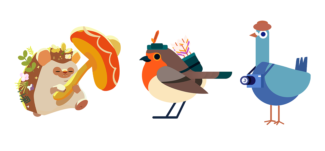 ip插画（图ZMjQyODQyOTIw） - 概念设定 - 站酷设计师FANFLF原创素材 - 站酷ZCOOL