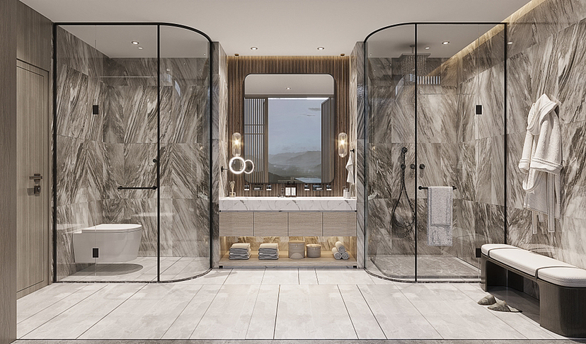 Holy Lake Villa中式别墅大宅表现