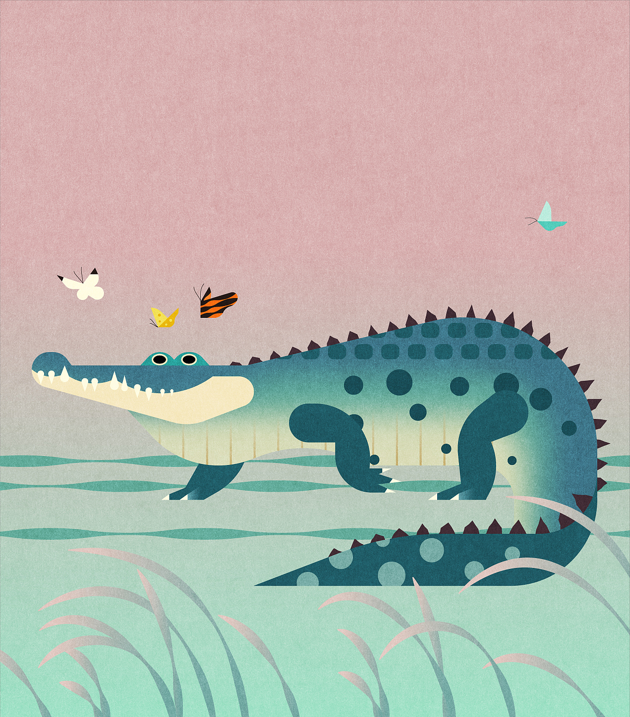 阿咪虎益智画册全年12期封面插画（图ZMzA5ODA0NDQ4） - 绘本 - 站酷设计师阿好reneehao原创素材 - 站酷ZCOOL