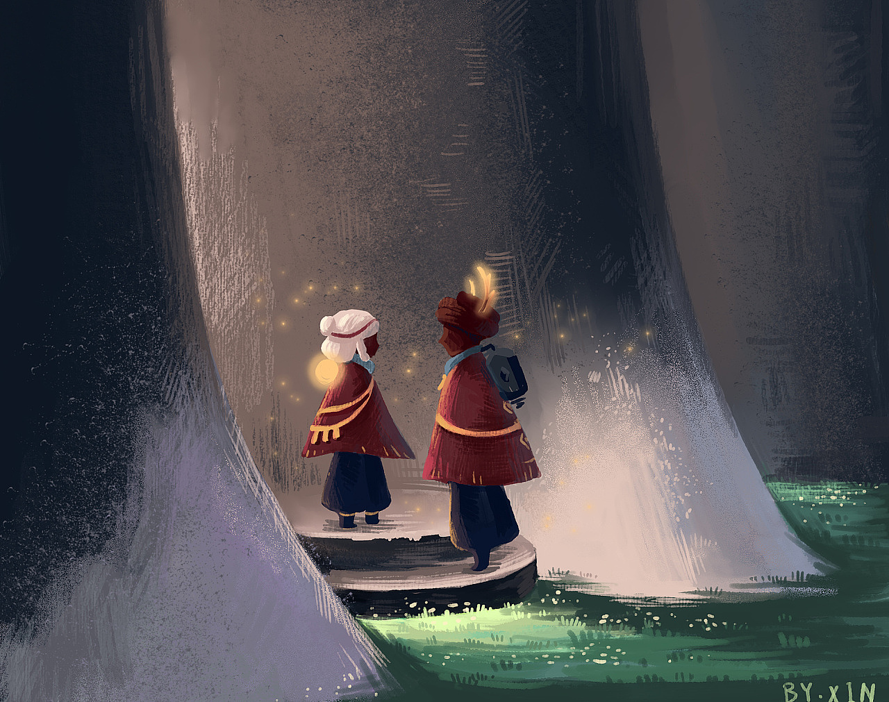 光遇（图ZMjQwODIyMTQ4） - 商业插画 - 站酷设计师豆个包原创素材 - 站酷ZCOOL