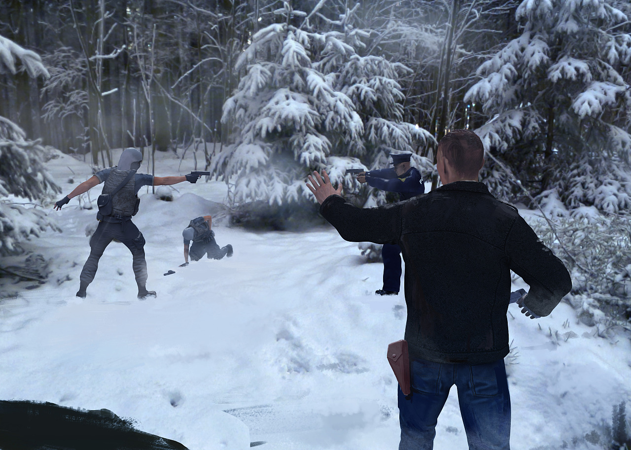 冲突（图ZMTIzNDM1Njc2） - 场景 - 站酷设计师木土小牡丹原创素材 - 站酷ZCOOL