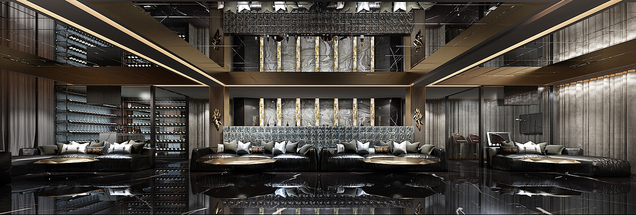 私人会所（图ZMTI1NzQ2MzI4） - 家装设计 - 站酷设计师魏丶十七原创素材 - 站酷ZCOOL