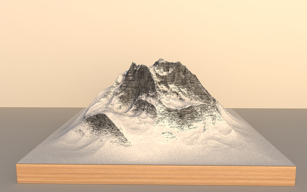 C4d雪山（图ZMTQyNTU4NzY4） - 场景 - 站酷设计师细分一百次原创素材 - 站酷ZCOOL