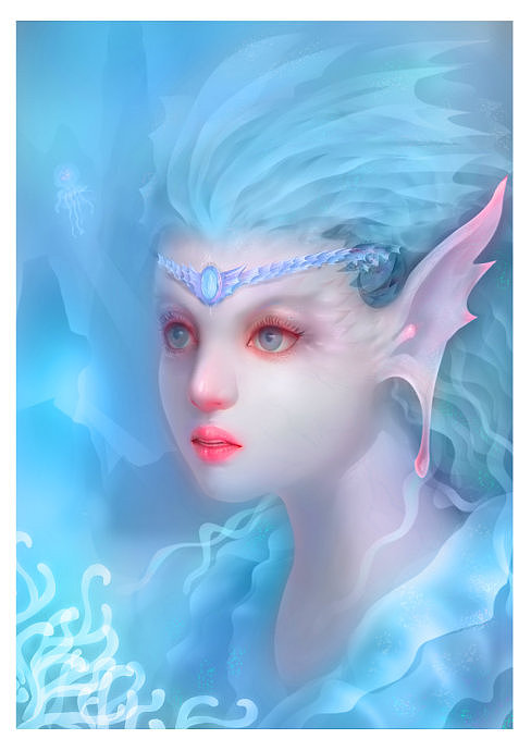 天然呆人鱼公主