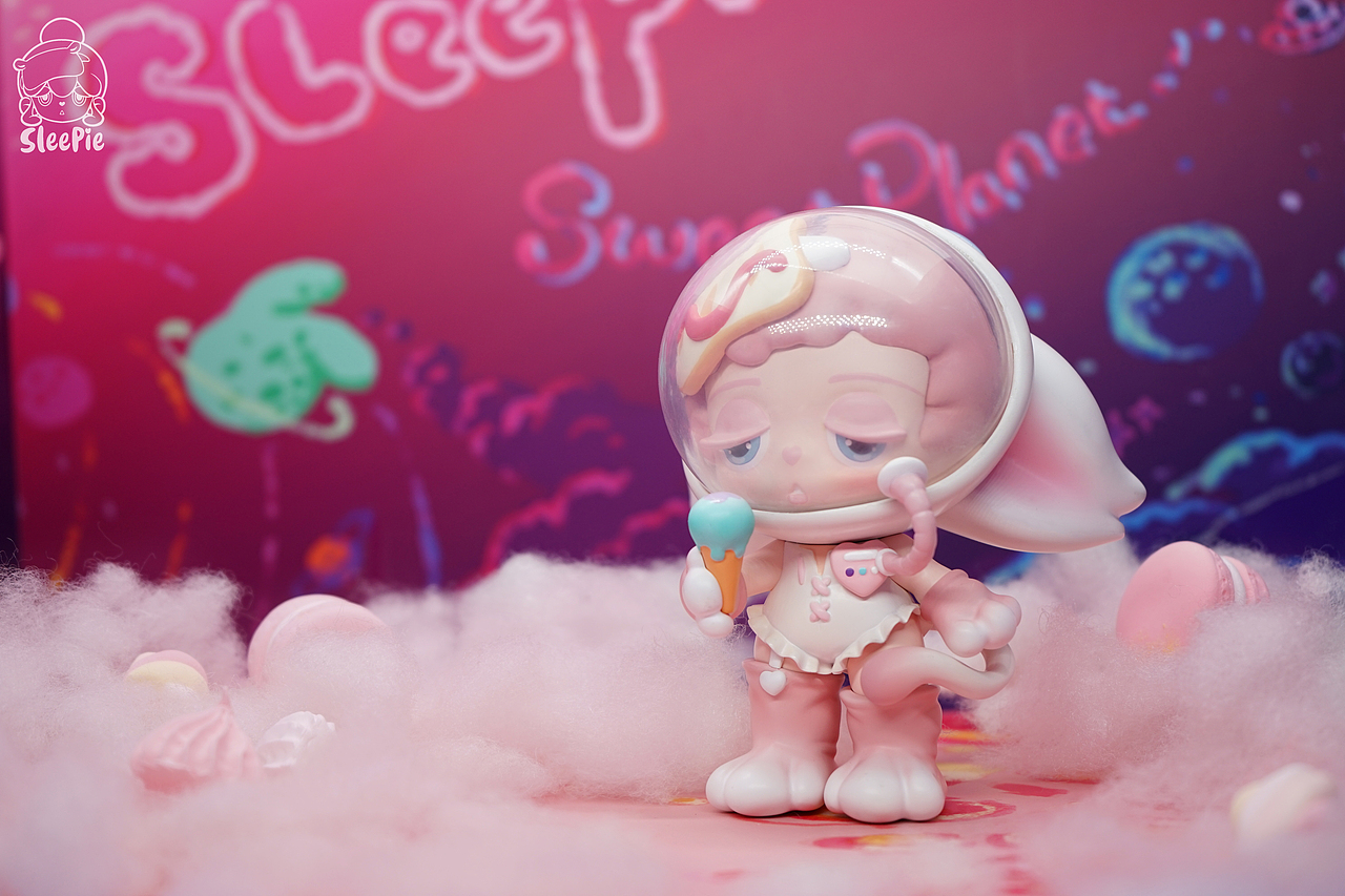 SLEEPIE甜蜜星球系列-太空甜甜猫