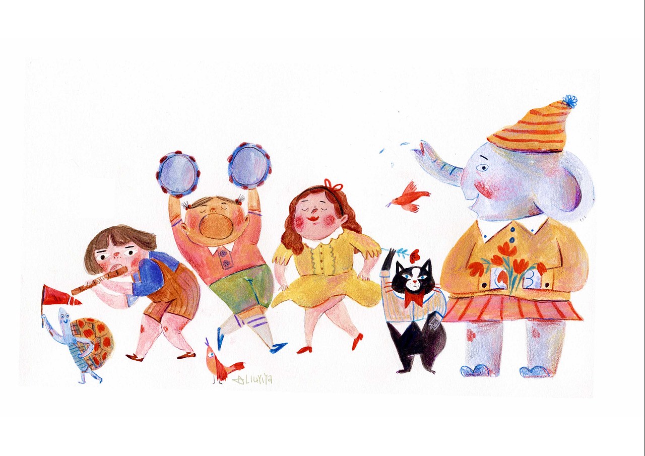 手绘创作日常混更（图ZMTgzMTM0MzU2） - 创作习作 - 站酷设计师六一kaki原创素材 - 站酷ZCOOL