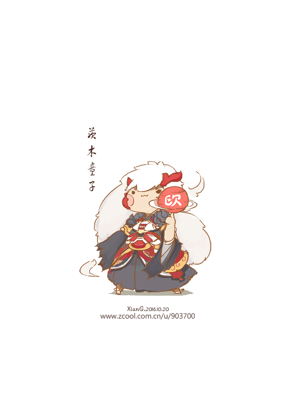 最近画的式神们一（图ZNjYzNzE0ODA=） - 商业插画 - 站酷设计师冬眠的熊V原创素材 - 站酷ZCOOL