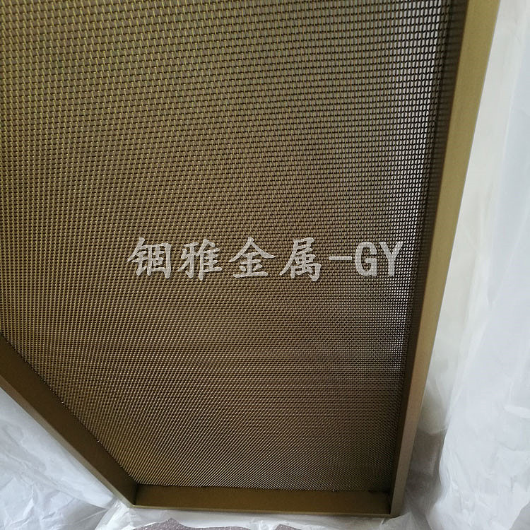 青古铜不锈钢304料金属网装饰屏风