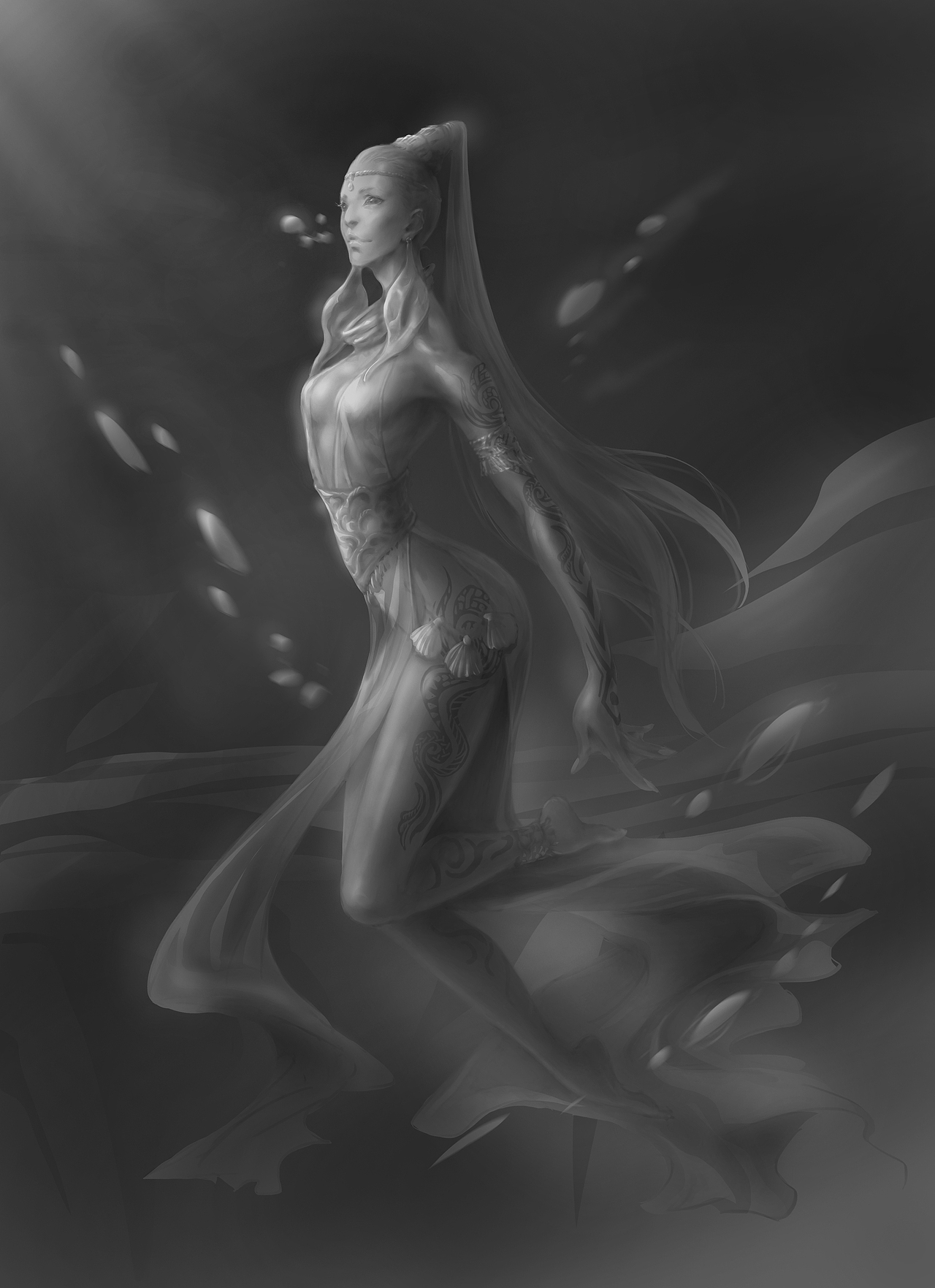 科幻作品第二弹,发点过程,和水族设计的思考过程。