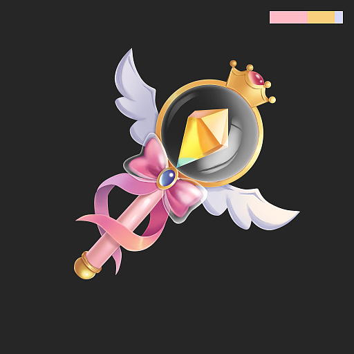 原创二次元游戏图标绘制|ui|游戏ui|阿胥axur - 原创作品 - 站酷