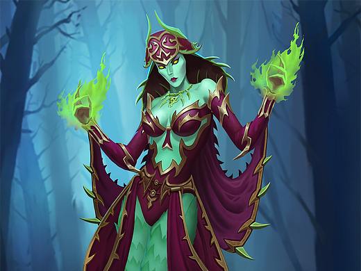 魔幻游戏角色原画