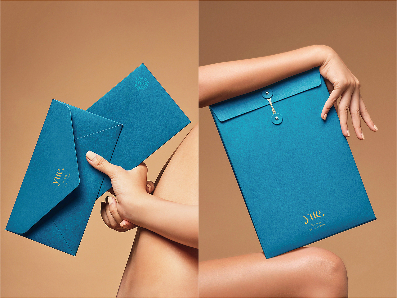 【LOGO】悦瑜伽品牌标志设计