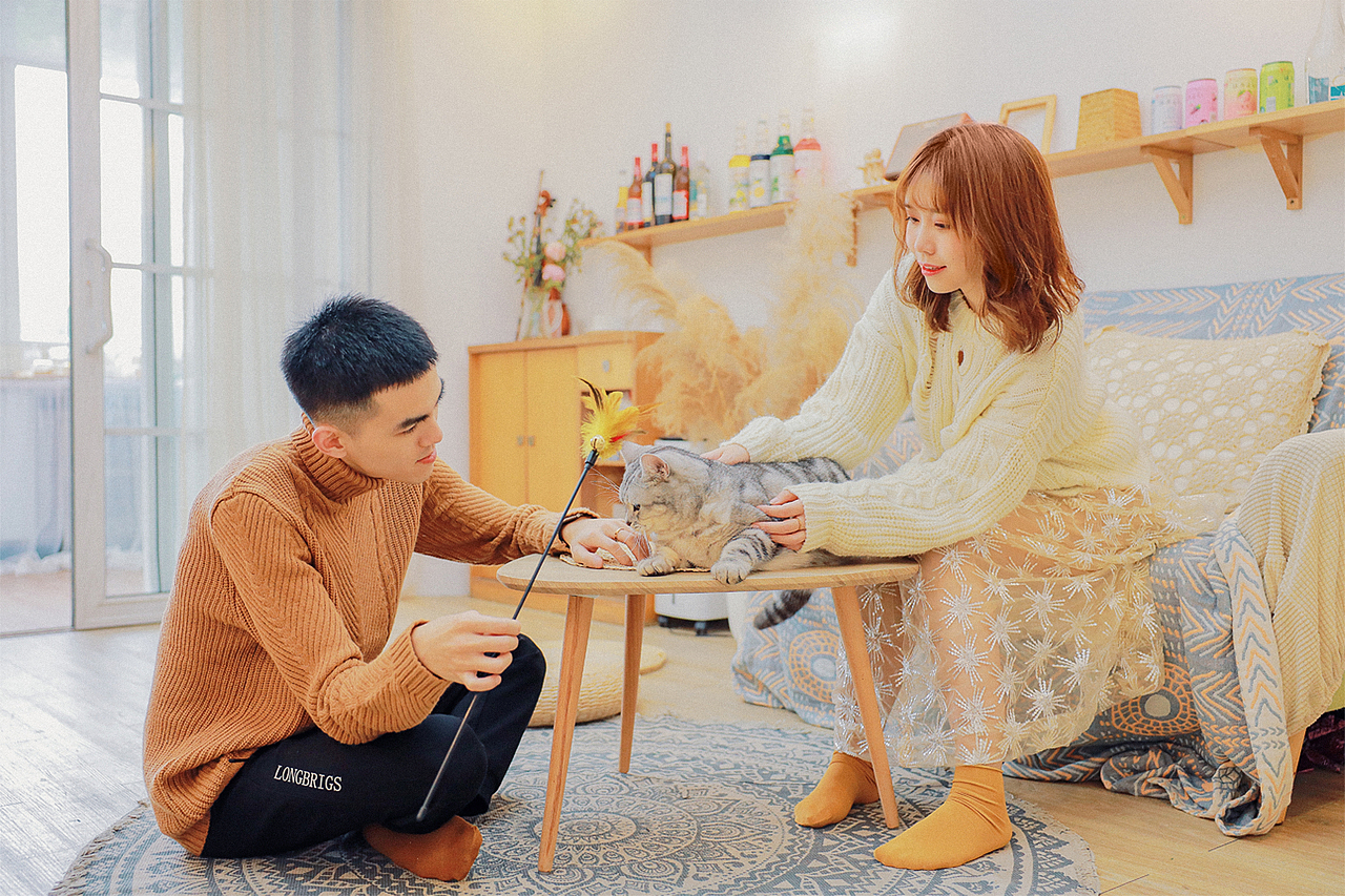 一人两屋三餐四季 日系情侣写真 客片