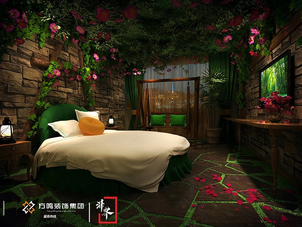 海滩丛林主题酒店设计_主题酒店装修效果图（图ZMTc5MjI2Njgw） - 家装设计 - 站酷设计师方鸣装饰集团原创素材 - 站酷ZCOOL