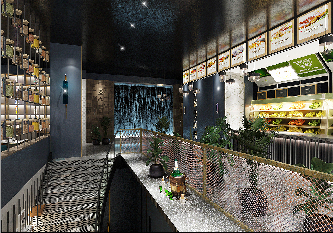 甘肃兰州火锅店设计（图ZMjY3MzE5ODg4） - 酒店餐饮设计 - 站酷设计师甘肃筑梦空间设计原创素材 - 站酷ZCOOL