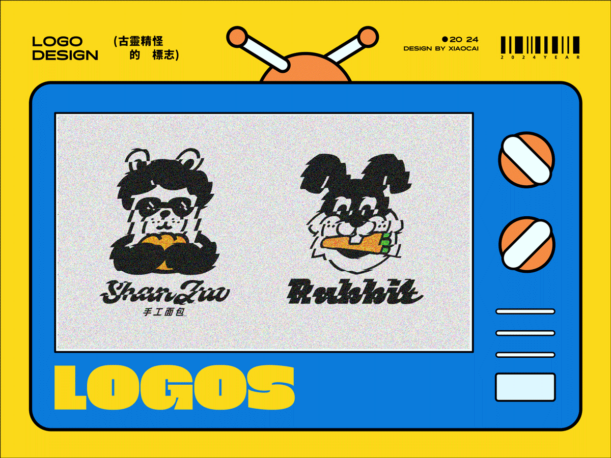 LOGO设计 | 古灵精怪的LOGO_01（图ZMzYwMzc4MzA4） - Logo - 站酷设计师怪小才原创素材 - 站酷ZCOOL