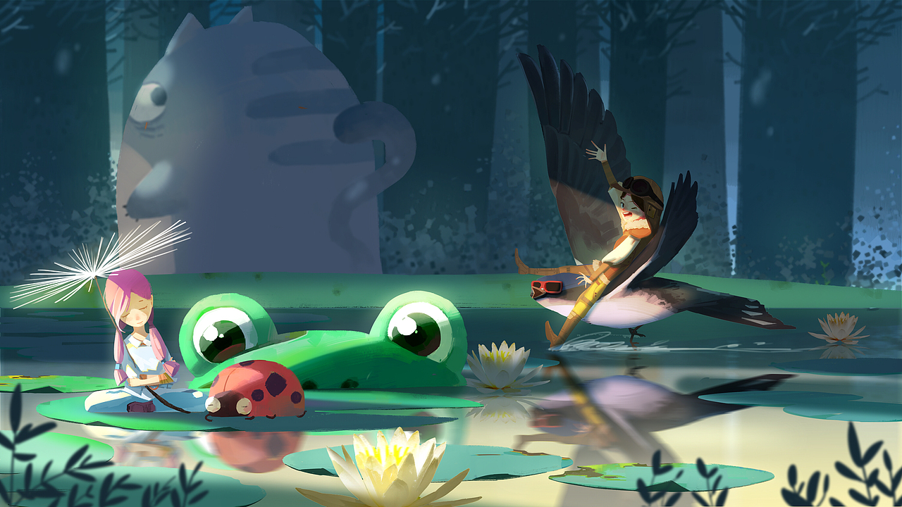 貓啃工作室原創(chuàng)系列插畫（圖ZNDU0MTQxMTY=） - 商業(yè)插畫 - 站酷設計師阿肯啊原創(chuàng)素材 - 站酷ZCOOL