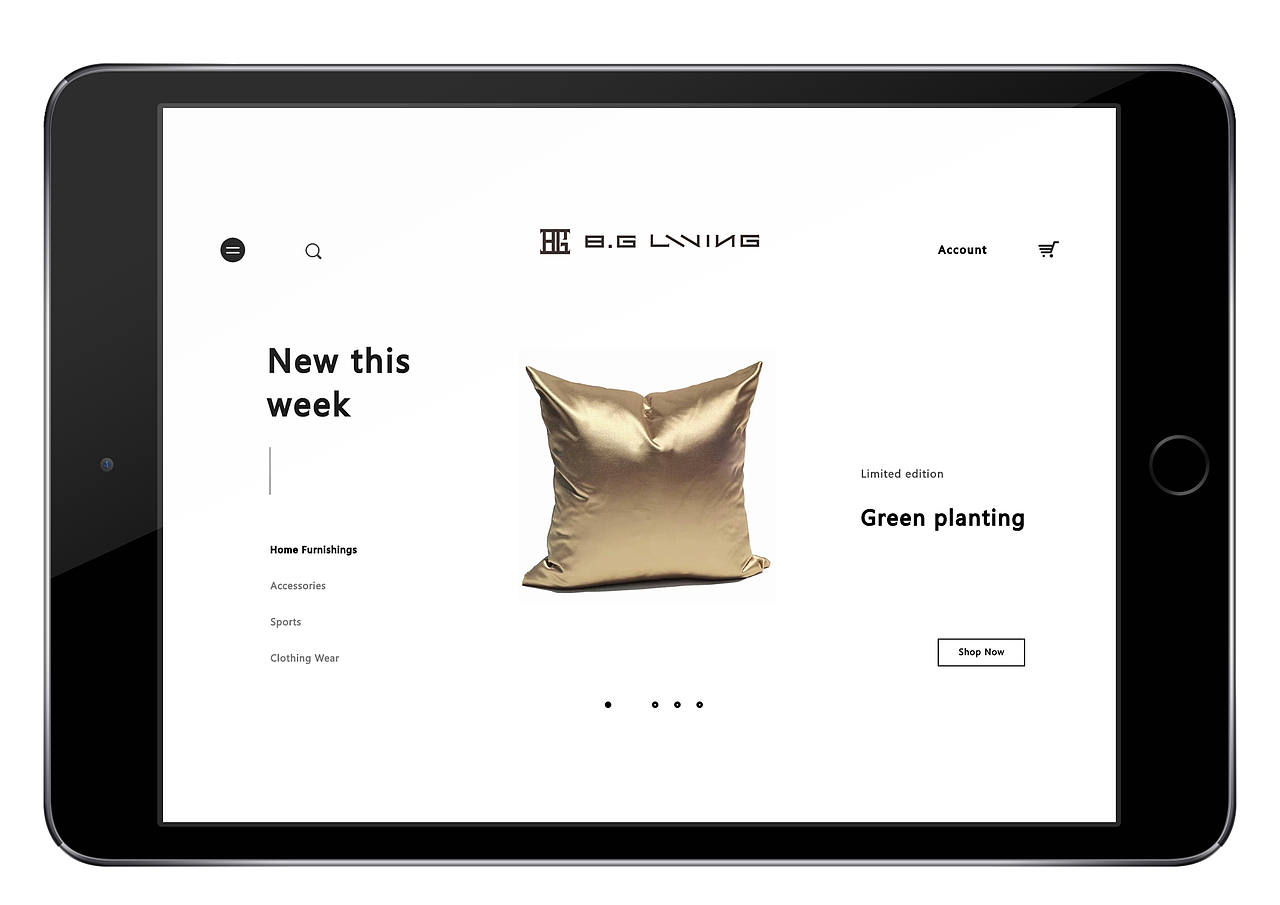 #2019青春答卷# B&G 巴洛克风家居品牌设计