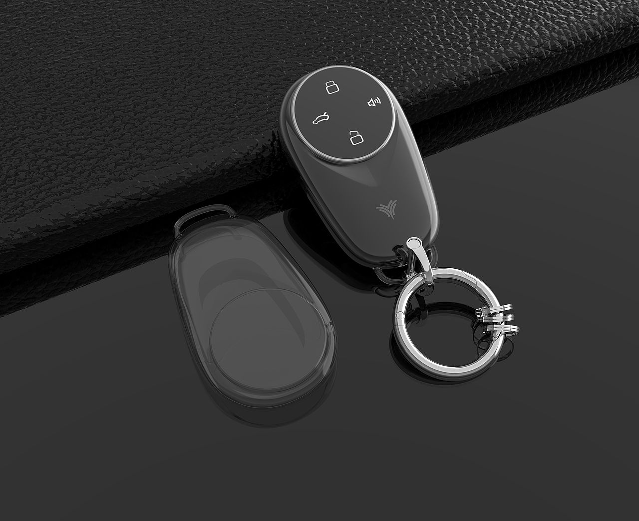 汽车钥匙保护壳挂扣建模与渲染分享（图ZMzc1MTQyNDA0） - 生活用品 - 站酷设计师理想国的拾荒人原创素材 - 站酷ZCOOL