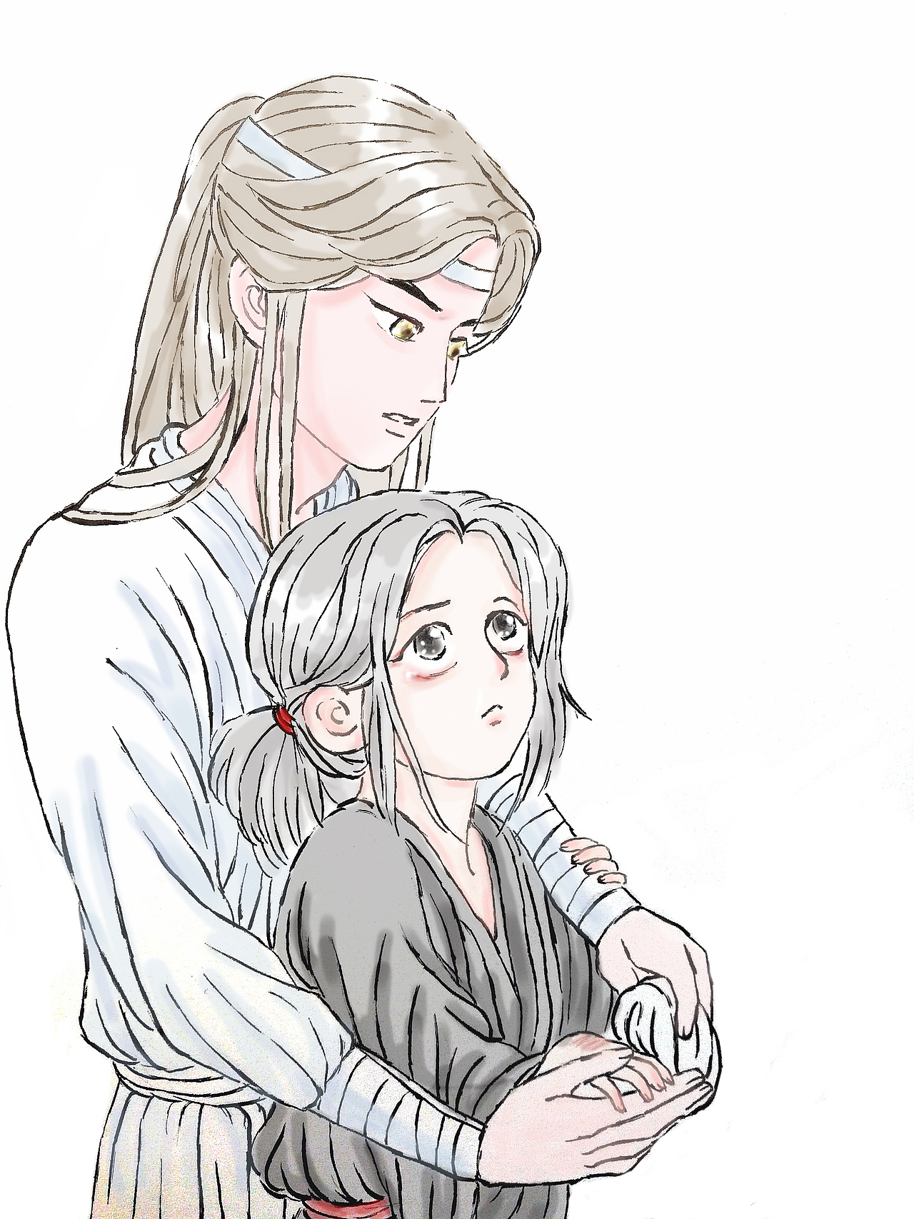 原创手绘同人图——忘羡