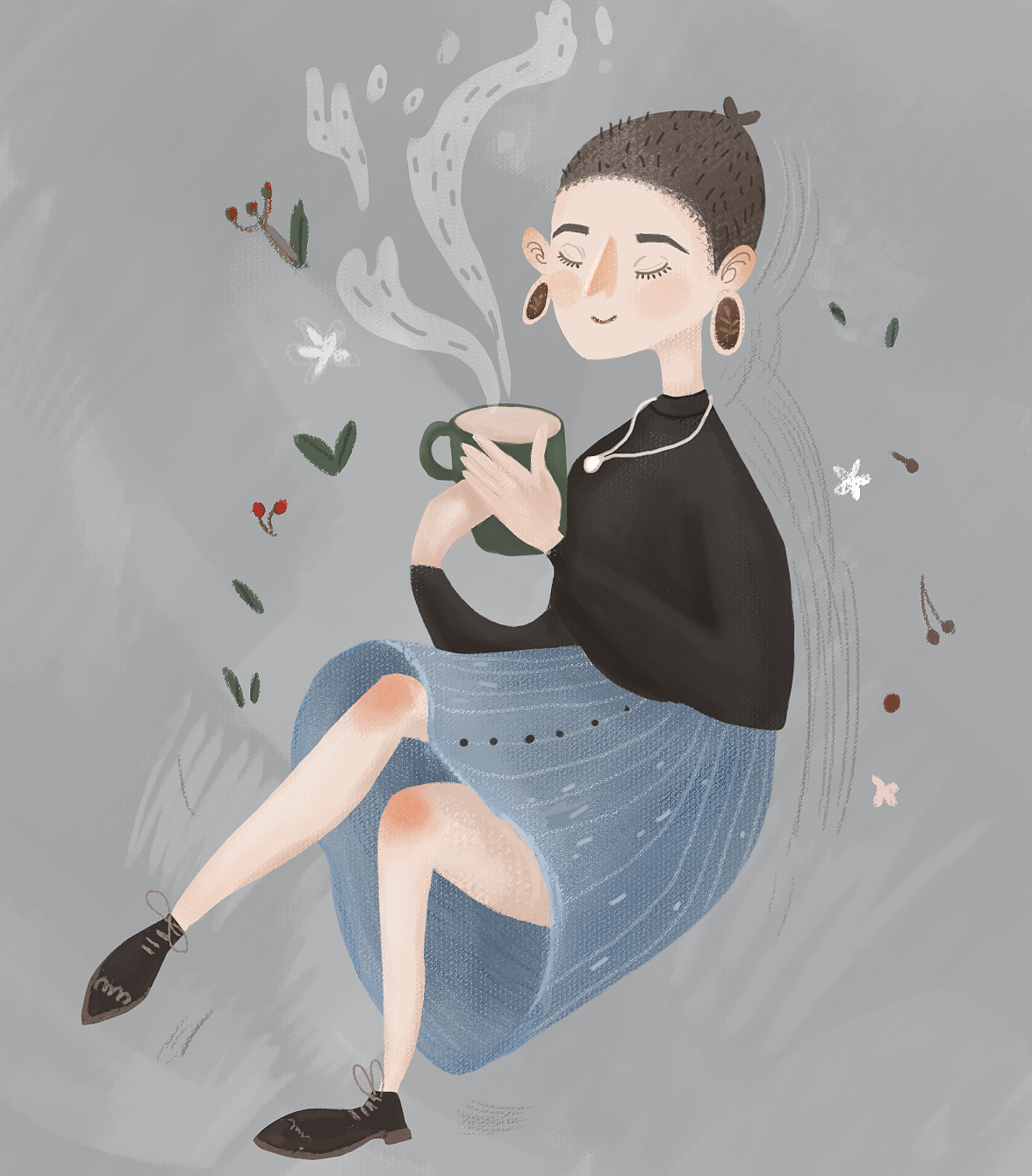 临摹-8-28（图ZMTI2NzYxMDI0） - 艺术插画 - 站酷设计师揽鱼虾原创素材 - 站酷ZCOOL