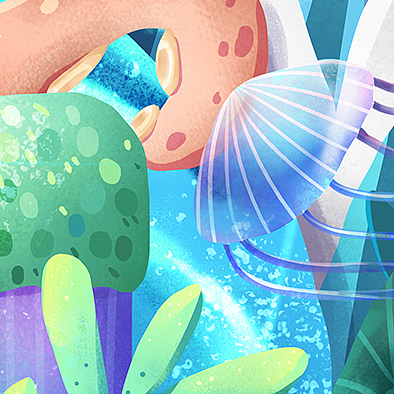 幻想世界（圖ZMjEyMTQ0OTM2） - 商業(yè)插畫 - 站酷設(shè)計師菜花妖妖原創(chuàng)素材 - 站酷ZCOOL