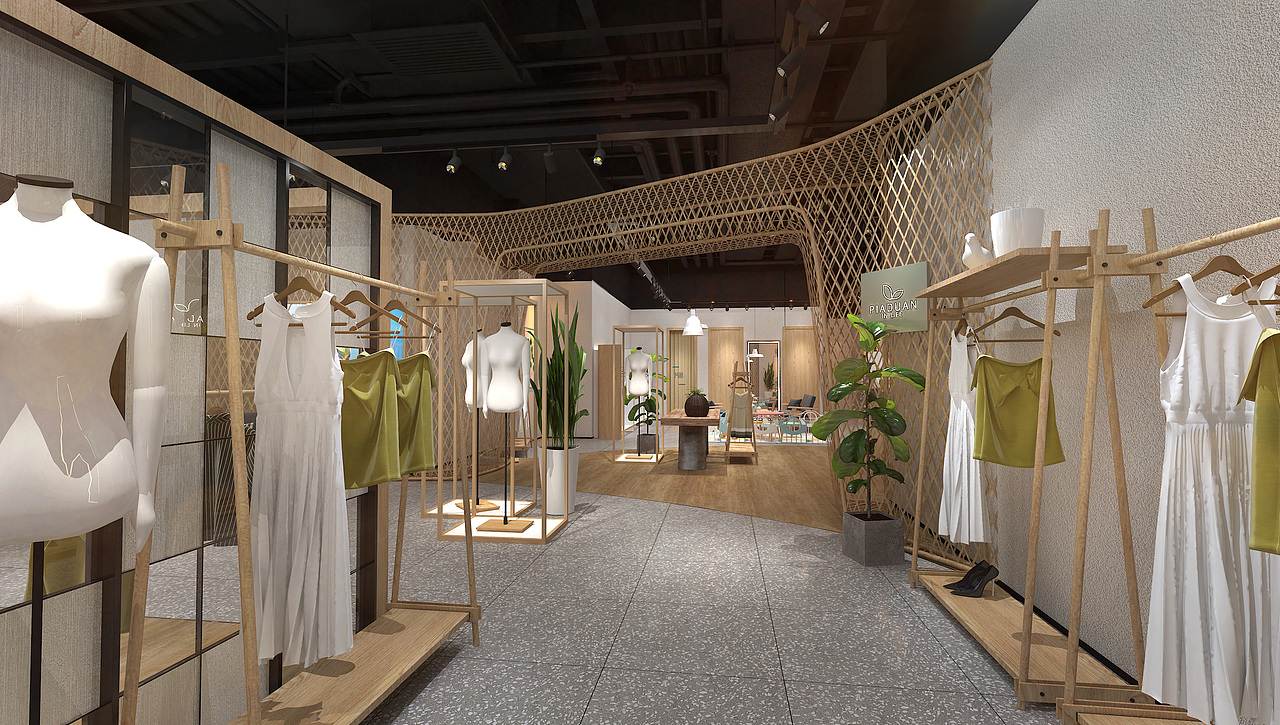 片段女装店（图ZMjQxMTQ1NzQw） - 建筑/空间 - 站酷设计师Z63348636原创素材 - 站酷ZCOOL