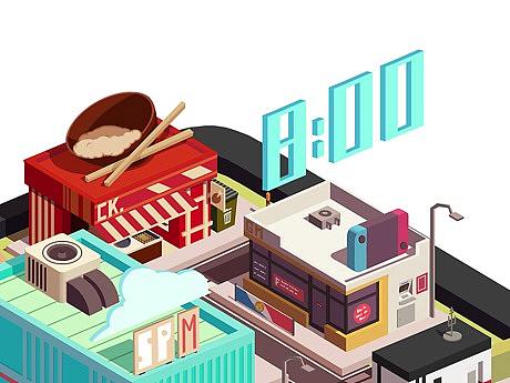 《手机里的小镇》