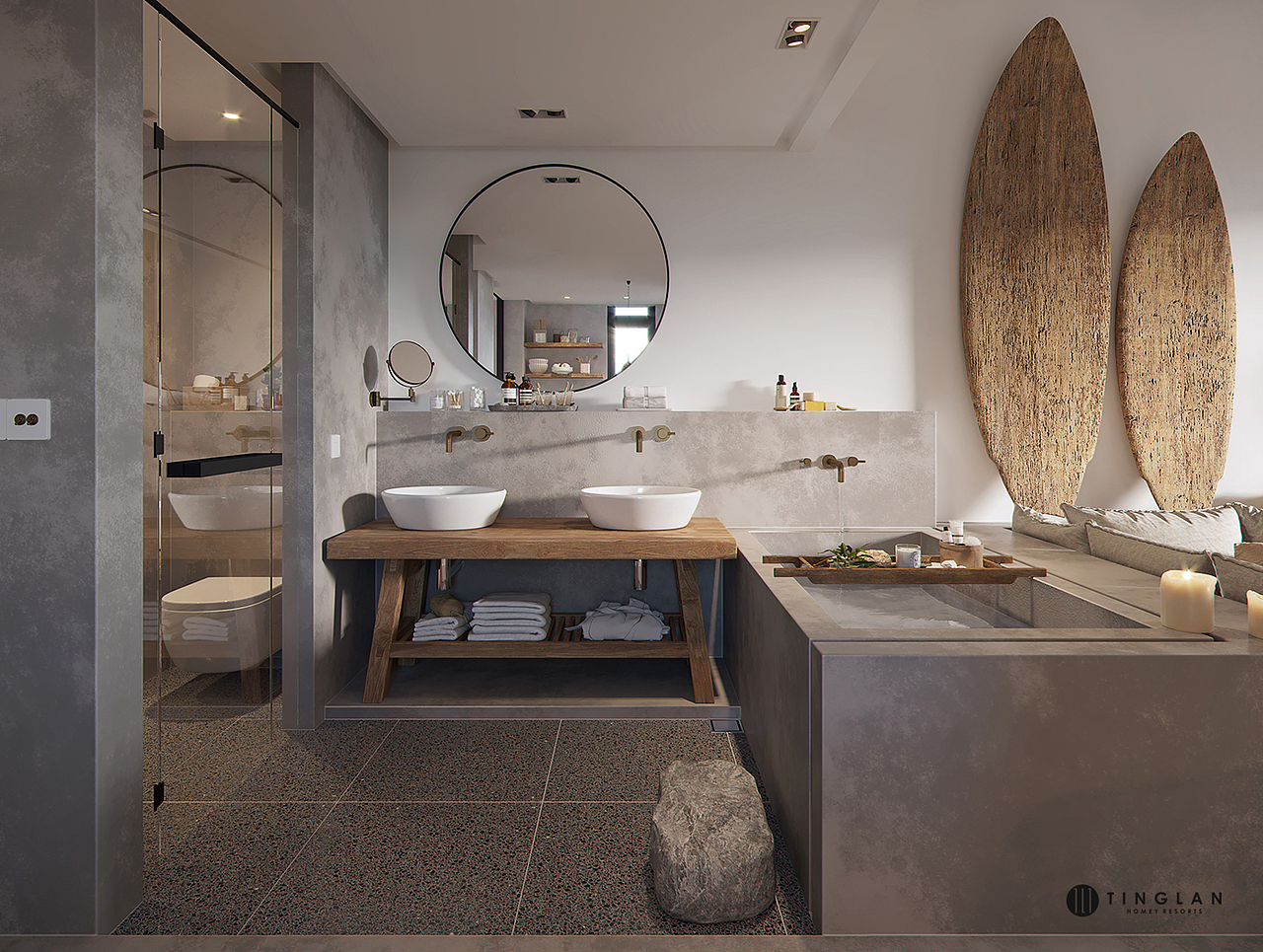 安然若宿---汀澜度假公寓（图ZMTA2OTE4MzI4） - 家装设计 - 站酷设计师一僧原创素材 - 站酷ZCOOL