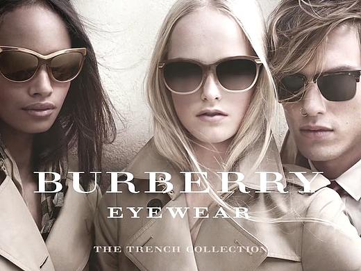 Burberry墨镜广告——工艺篇