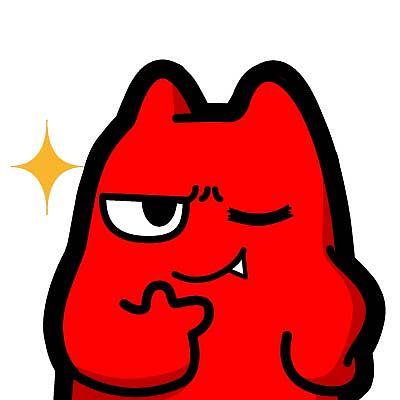 e37【魔鬼猫表情-醒目】#半身 坏笑 眨眼 耍酷 耍帅 叉腰 ip 动漫