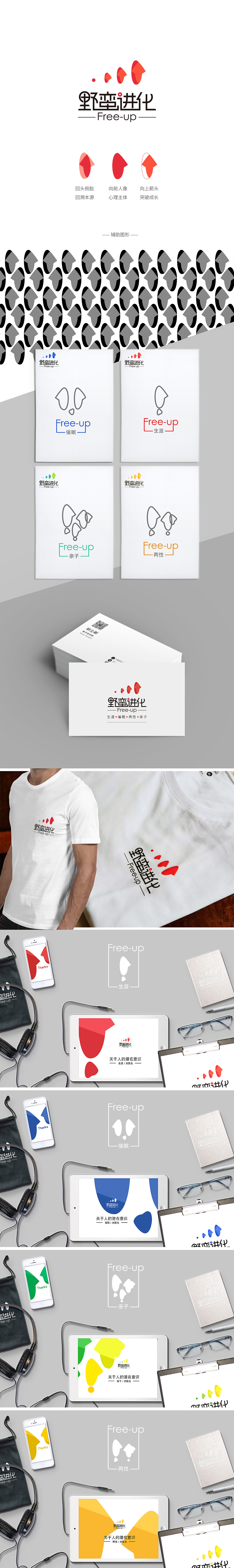 “野蛮进化”心理咨询社群品牌设计（图ZMTI3Mjc1MzMy） - 品牌 - 站酷设计师hope_island原创素材 - 站酷ZCOOL