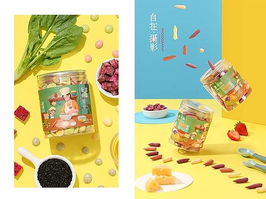 壹半伴|儿童辅食|小馒头|溶豆|奶酪脆|食物