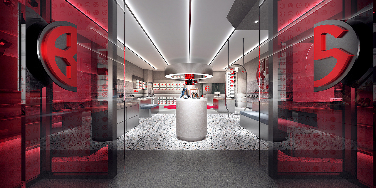 BLOCCO 5 店铺空间形象设计（图ZMjQ4MzYyODMy） - 商业空间设计 - 站酷设计师南山设计工作室原创素材 - 站酷ZCOOL