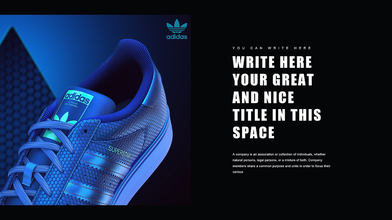 adidas阿迪达斯时尚运动品牌营销策划PPT模板（图ZNzgzNDA0MzI=） - PPT/Keynote - 站酷设计师MASEFAT工作室原创素材 - 站酷ZCOOL