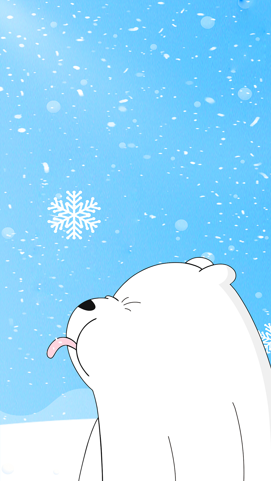 《咱们裸熊》圣诞节手机屏保