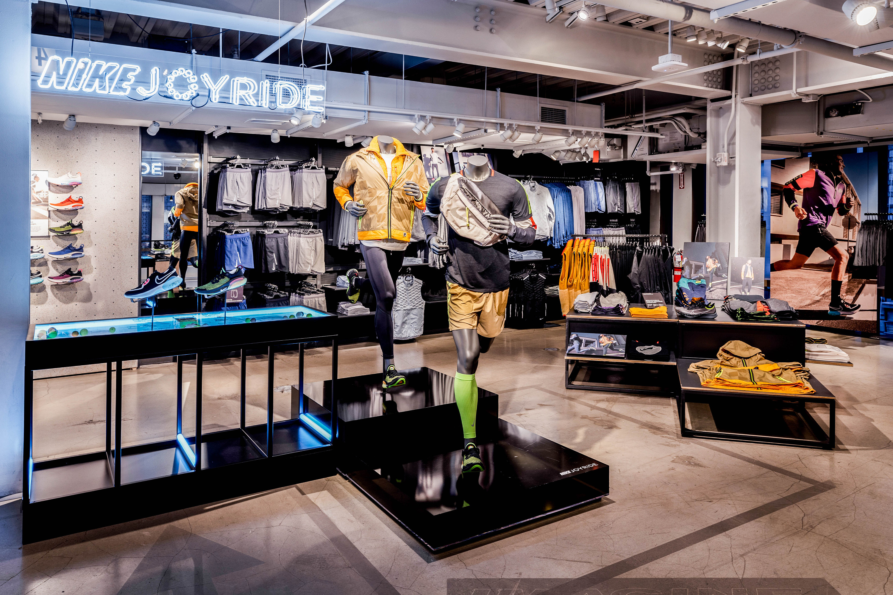 2019秋季 nike joyride - 纽约soho零售店设计