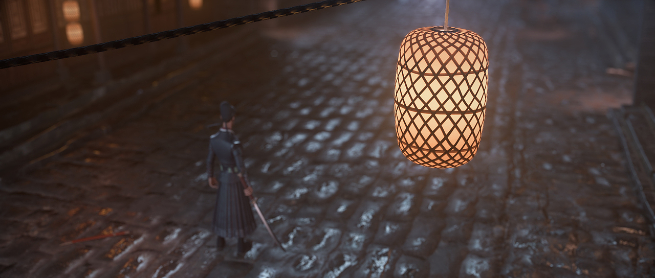 相忘于江湖 毕设渲染图