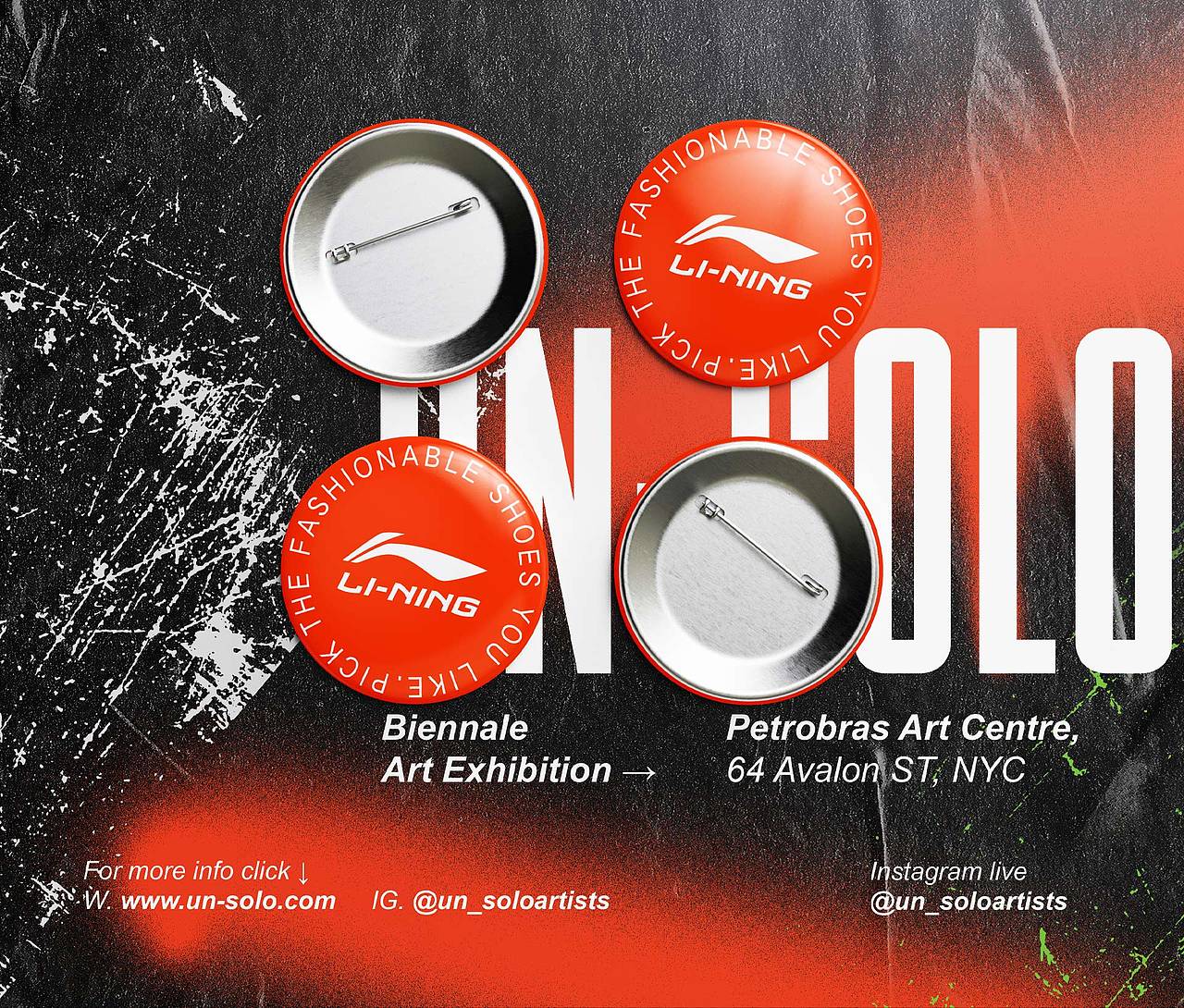 李宁 | 活动kv系列设计